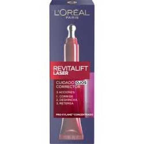 LOREAL REVITALFIT LASER C/OJOS 15 ML CREMAS FACIALES